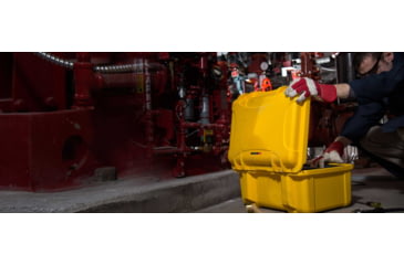 Image of Nanuk 933 Hard Case w/ Padded Divider, 19.9in, Yellow, 933S-020YL-0A0