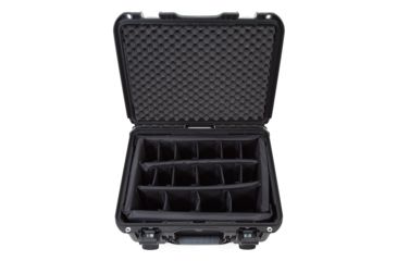 Image of Nanuk 933 Hard Case w/ Padded Divider, 19.9in, Black, 933S-020BK-0A0
