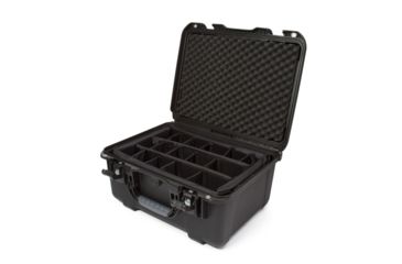 Image of Nanuk 933 Hard Case w/ Padded Divider, 19.9in, Black, 933S-020BK-0A0