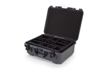 Image of Nanuk 940 Case w/padded divider - Graphite, 940S-020GP-0A0