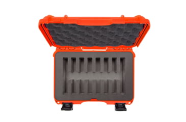 Image of Nanuk Case 909 w/foam insert for 8 Knives, Orange, Small, 909S-080OR-0A0-19327