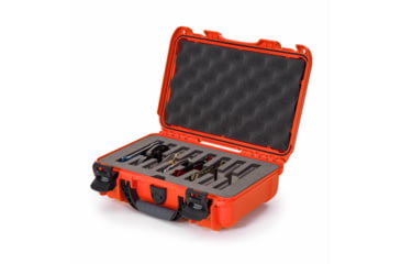 Image of Nanuk Case 909 w/foam insert for 8 Knives, Orange, Small, 909S-080OR-0A0-19327