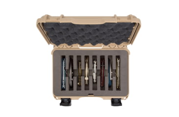 Image of Nanuk Case 909 w/foam insert for 8 Knives, Tan, Small, 909S-080TN-0A0-19327