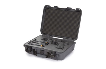 Image of Nanuk Case 910 w/Foam For Pistol Optic Ready, Graphite, Medium, 910S-080GP-0A0-21312