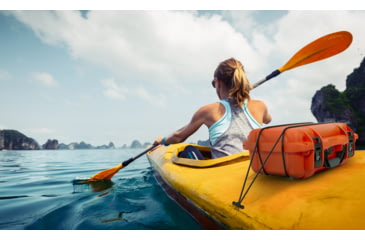 Image of Nanuk Case 915 w/Kayak Logo, Orange, Medium, 915S-000OR-PA0-KAY01
