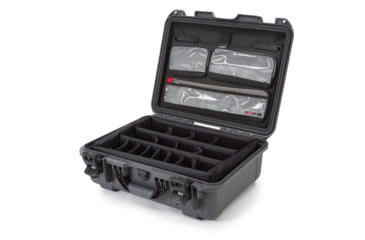 Image of Nanuk Case 930 w/lid org. w/divider, Graphite, Large, 930S-060GP-0A0
