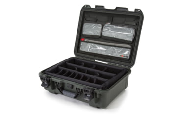 Image of Nanuk Case 930 w/lid org. w/divider, Olive, Large, 930S-060OL-0A0