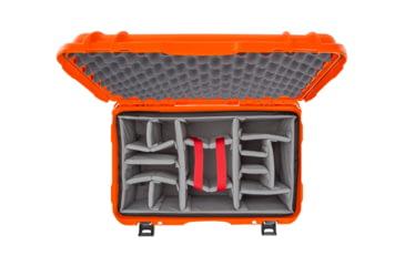 Image of Nanuk Case 938 w/padded divider, Orange, Large, 938S-020OR-0A0