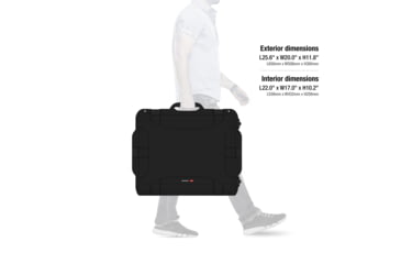 Image of Nanuk Case 955 w/foam, Black, Large, 955S-010BK-0A0