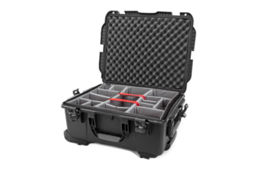 Image of Nanuk Case 955 w/padded divider, Black, Large, 955S-020BK-0A0