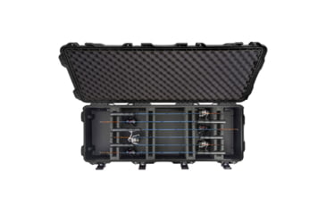 Image of Nanuk Case 990 w/Foam For Ice Fishing Rod, Black, Large, 990S-081BK-0A0-C0666