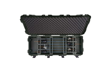 Image of Nanuk Case 990 w/Foam For Ice Fishing Rod, Olive, Large, 990S-081OL-0A0-C0666