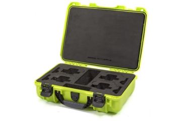 Image of Nanuk Case with Foam Insert for GoPro, Lime, Medium 910 GOP2