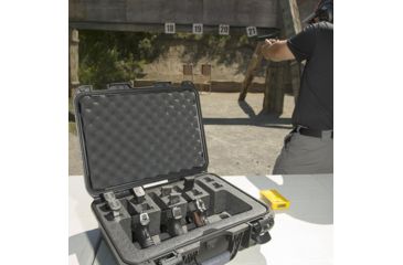 Image of Nanuk Customized Foam Insert for 925 Nanuk Hard Case for 4UP Pistols, Black, 1-925-16723