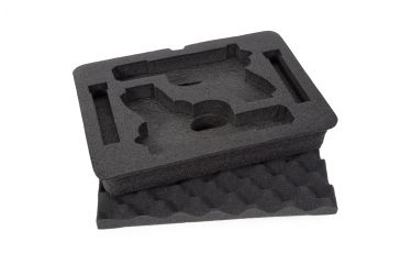 Image of Nanuk Customized Foam Insert For Glock 2Up, Black, Medium, 1-910-18002