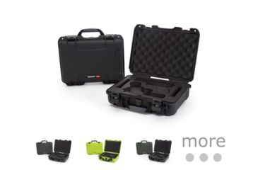 Image of Nanuk Hard Gun Case W/Foam Insert For Glock 2Up, Black, Graphite, Lime, Olive, Orange, Silver