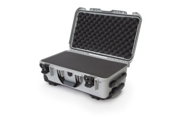 Image of Nanuk 935 Protective Hard Case w/ Customizable Foam Insert, 22in, Silver, 935S-010SV-0A0
