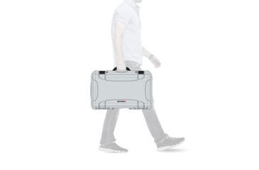 Image of Nanuk 935 Protective Hard Case w/ Customizable Foam Insert, 22in, Silver, 935S-010SV-0A0