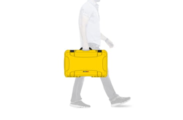 Image of Nanuk 935 Protective Hard Case w/ Customizable Foam Insert, 22in, Yellow, 935S-010YL-0A0