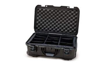 Image of Nanuk 935 Protective Hard Case w/ Padded Divider, 22in, Black, 935S-020BK-0A0