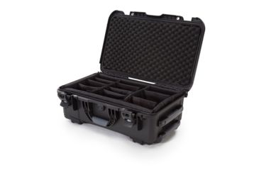 Image of Nanuk 935 Protective Hard Case w/ Padded Divider, 22in, Black, 935S-020BK-0A0