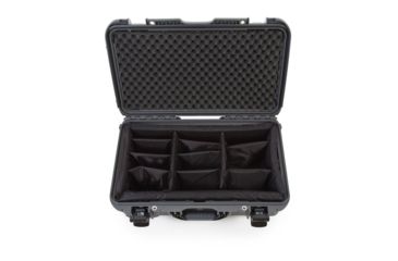 Image of Nanuk 935 Protective Hard Case w/ Padded Divider, 22in, Graphite, 935S-020GP-0A0