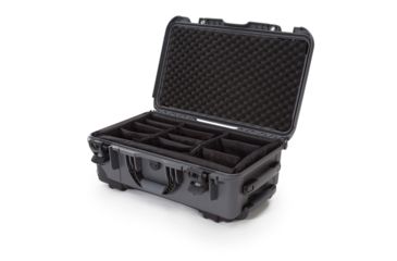 Image of Nanuk 935 Protective Hard Case w/ Padded Divider, 22in, Graphite, 935S-020GP-0A0
