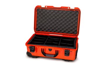 Image of Nanuk 935 Protective Hard Case w/ Padded Divider, 22in, Orange, 935S-020OR-0A0