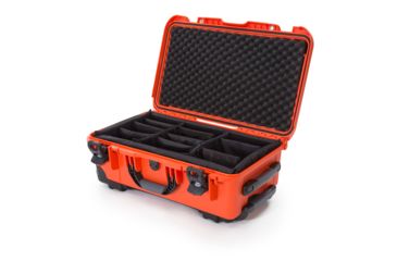 Image of Nanuk 935 Protective Hard Case w/ Padded Divider, 22in, Orange, 935S-020OR-0A0