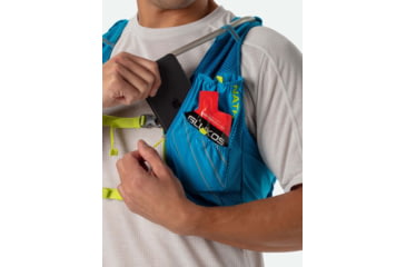Image of Nathan Pinnacle 12l Vest Blue/lime Sm NS40240-60017-S