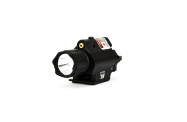 Image of NC Star Pistol &amp; Rifle Mount Red Laser Sight &amp; 3W LED Flashlight Kit, Black AQPFLS