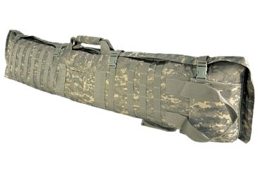 Image of NcStar 48in Soft Rifle Case/Shooting Mat w/ PALS Webbing - Digital Camo ACU CVSM2913D