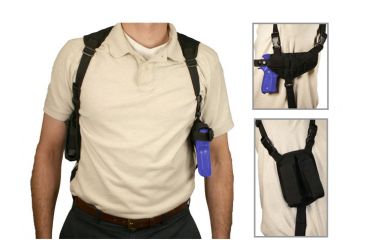 Image of NCSTAR Black Gun Shoulder Holster