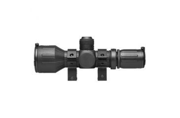 Image of NcSTAR AR Combo/Carry Handle Adapter/3-9X42 Rubber Compact Rifle Scope/Illuminated P4 Sniper Reticle, Black KARHSEECR3942R-A