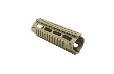 Image of NcSTAR AR15 Carbine Length Picatinny Quadrail Handguard, Tan MAR4ST