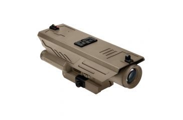 Image of NcSTAR Delta 4X30 Rifle Scope,P4 Sniper Reticle,Red/Blue Illumination,Red/White Navigation LED,Quick Release,Green Lens, Tan, VDELTP430G