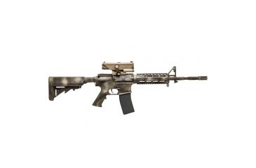 Image of NcSTAR Delta 4X30 Rifle Scope,P4 Sniper Reticle,Red/Blue Illumination,Red/White Navigation LED,Quick Release,Green Lens, Tan, VDELTP430G