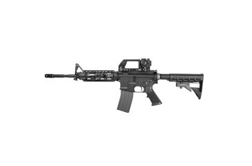 Image of NcSTAR Gen II Carry Handle/Micro Dot Combo w/ Green Dot/Red Laser Sight, Black VMDCHVDGRLB-A