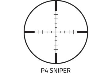 Image of NcSTAR GEN3 SRT 3-9x Rubber Armored P4 Sniper Rifle Scope w/ Green Laser, Black, VSRTP3940GV3