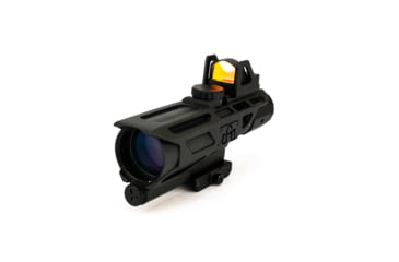 Image of NcSTAR GEN3 Ultimate Sighting System USS 3-9X40mm Mil-Dot Rifle Scope w/ Red Micro Dot Optic, Black VSTM3940GDV3