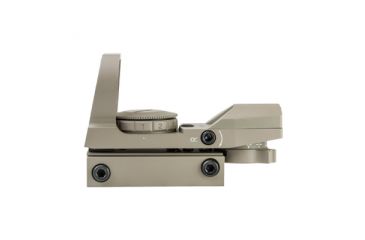 Image of NcSTAR Red &amp; Green Dot Reflex Sight /4 Different Reticles/Weaver Base/Tan, TAN D4RGT