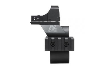 Image of NcSTAR Shotgun Barrel/Mag Tube Micro-Dot/Rail Mount, Black, Remington 870 MSHBDREMR