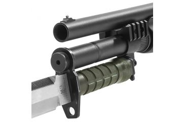Image of NCSTAR Shotgun Rails and Bayonet Mount , Remington 870, Black MSHBAYREM