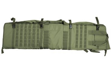 Image of NcStar 48in Soft Rifle Case/Shooting Mat w/ PALS Webbing - Green CVSM2913G