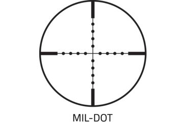 Image of NcSTAR XRS Series 2-7x32 Compact Scope w/ Modular Upper Scope Rings, Black, Blue Ill. Mil-Dot/Waver SECXRSM2732G
