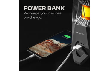 Image of Nebo Galileo Powerful Lantern and Power Bank, 500 Lumens, Gray, NEB-LTN-1000