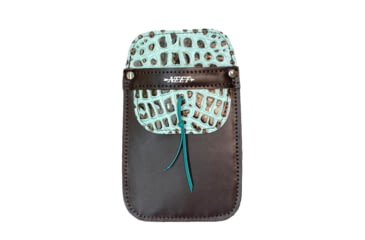 Image of Neet Alligator Embossed Pocket Quiver, Turquoise, 6 Arrow, 5920