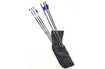 Image of Neet N-490 Leather Field Quiver, Black, 10 Arrow, RH 04232