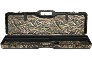 Image of Negrini Duck Ruckus Two Shotgun Travel Case, 37.5in, Mossy Oak Shadow Grass, 1677LXP/6572
