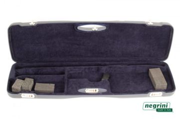 Image of Negrini O/U Sporter Shotgun Case, Navy/Navy, L34.7in x H10.5in x D3.4in 1654LR/5165